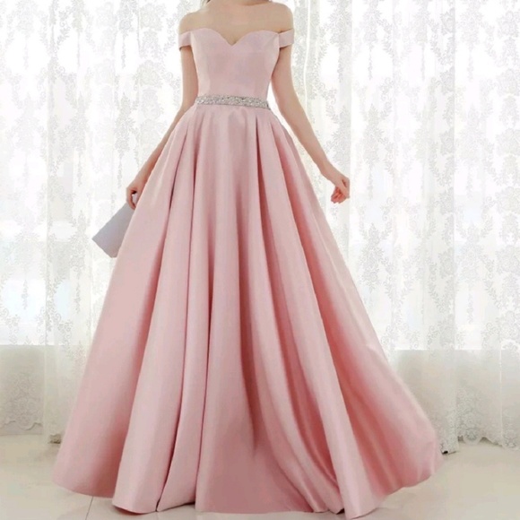 Dresses & Skirts - NWT Off the Shoulder Prom Ball Gown, Unaltered